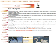 Tablet Screenshot of landhaus-ungarn.de